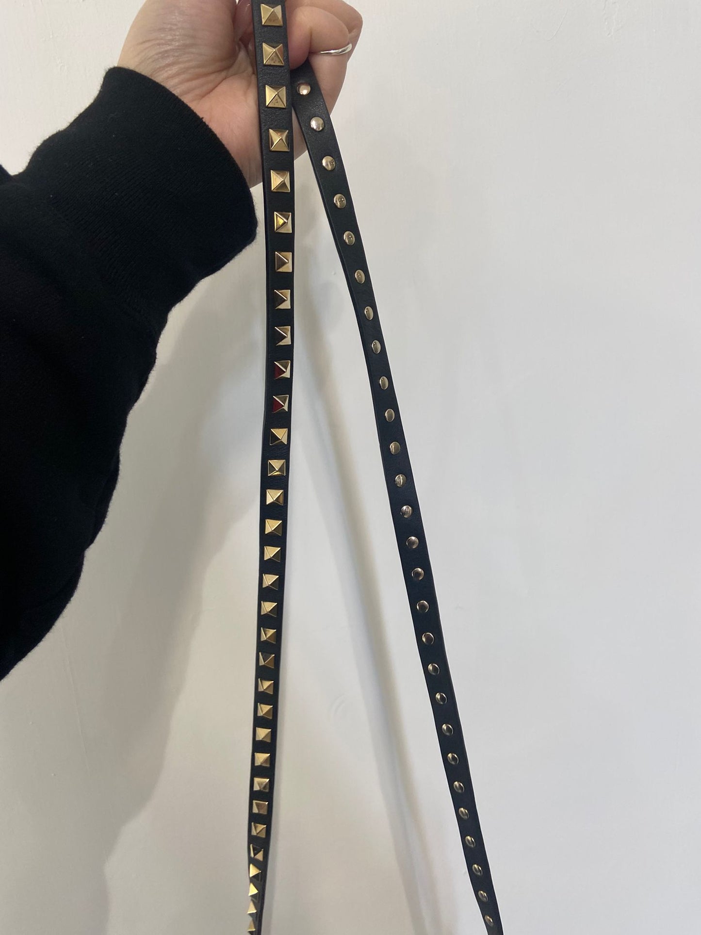 Valentino 馬毛 迷彩斜孭袋