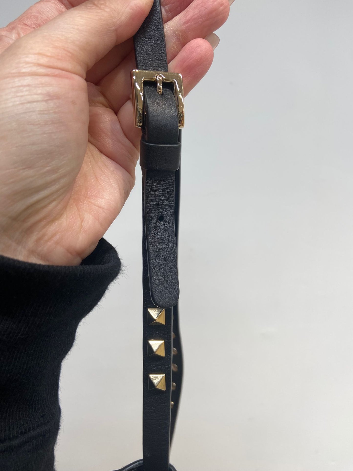 Valentino 馬毛 迷彩斜孭袋