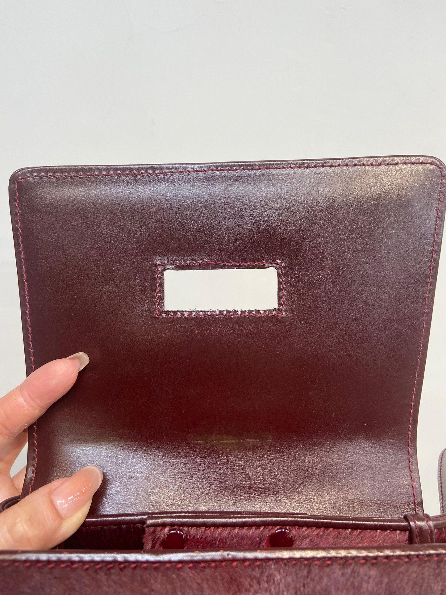 GUCCI 馬毛斜孭袋