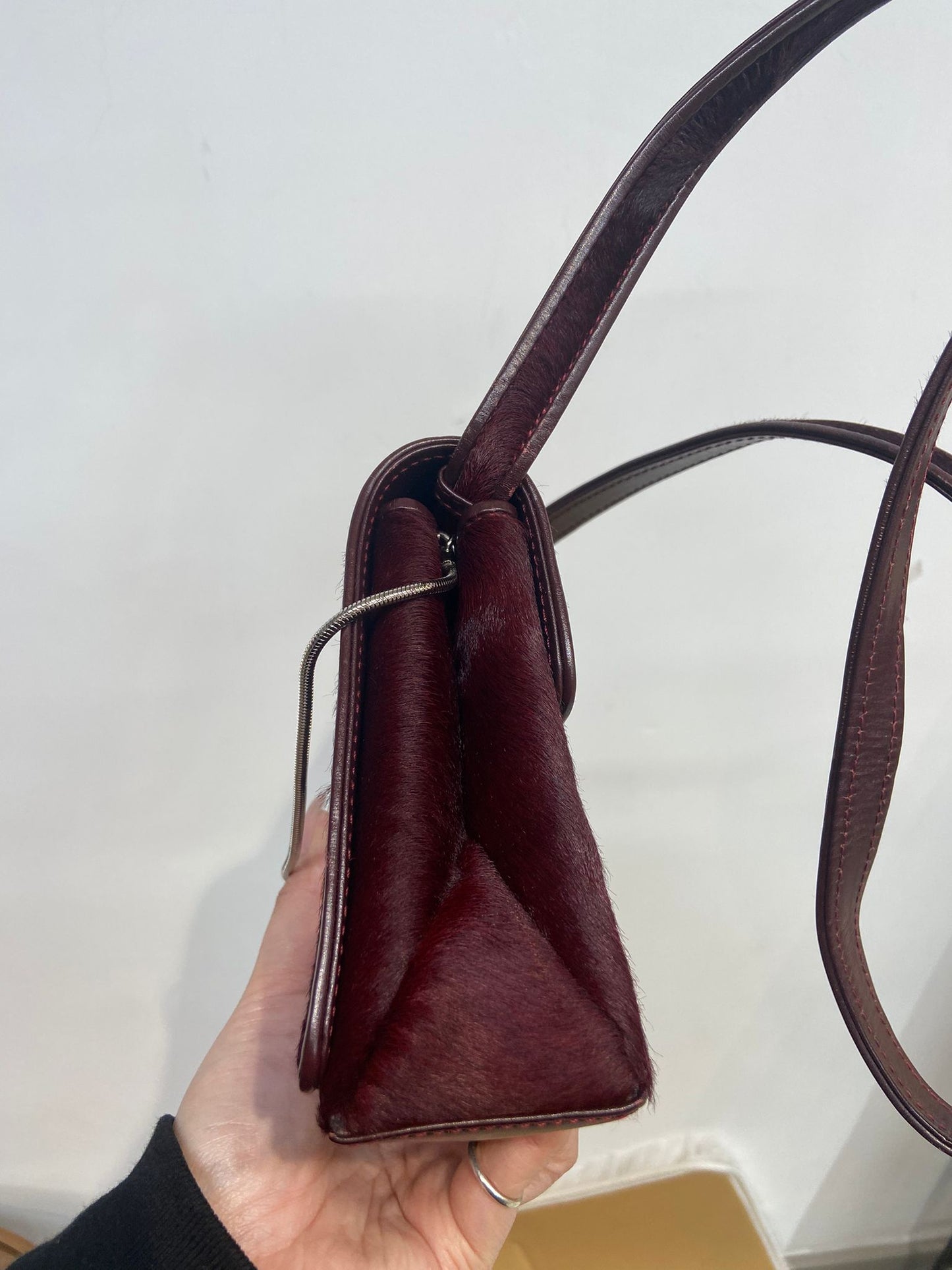 GUCCI 馬毛斜孭袋