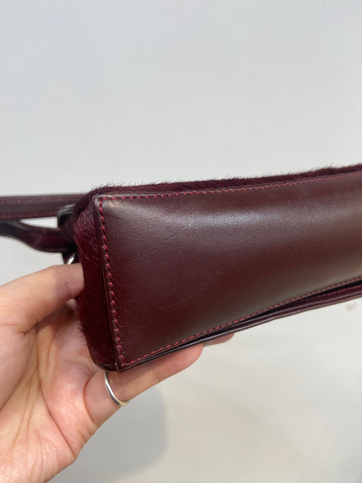 GUCCI 馬毛斜孭袋