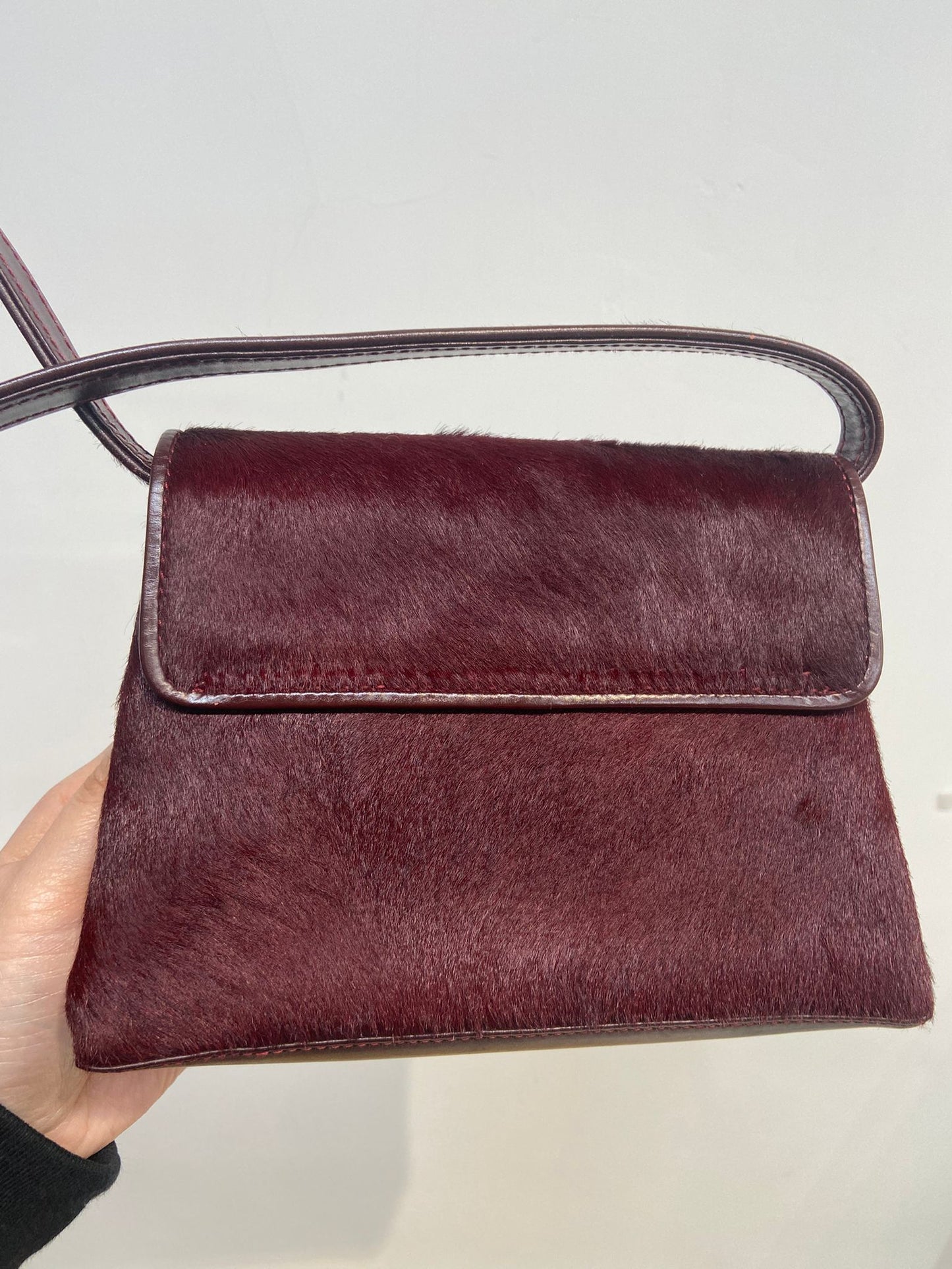 GUCCI 馬毛斜孭袋