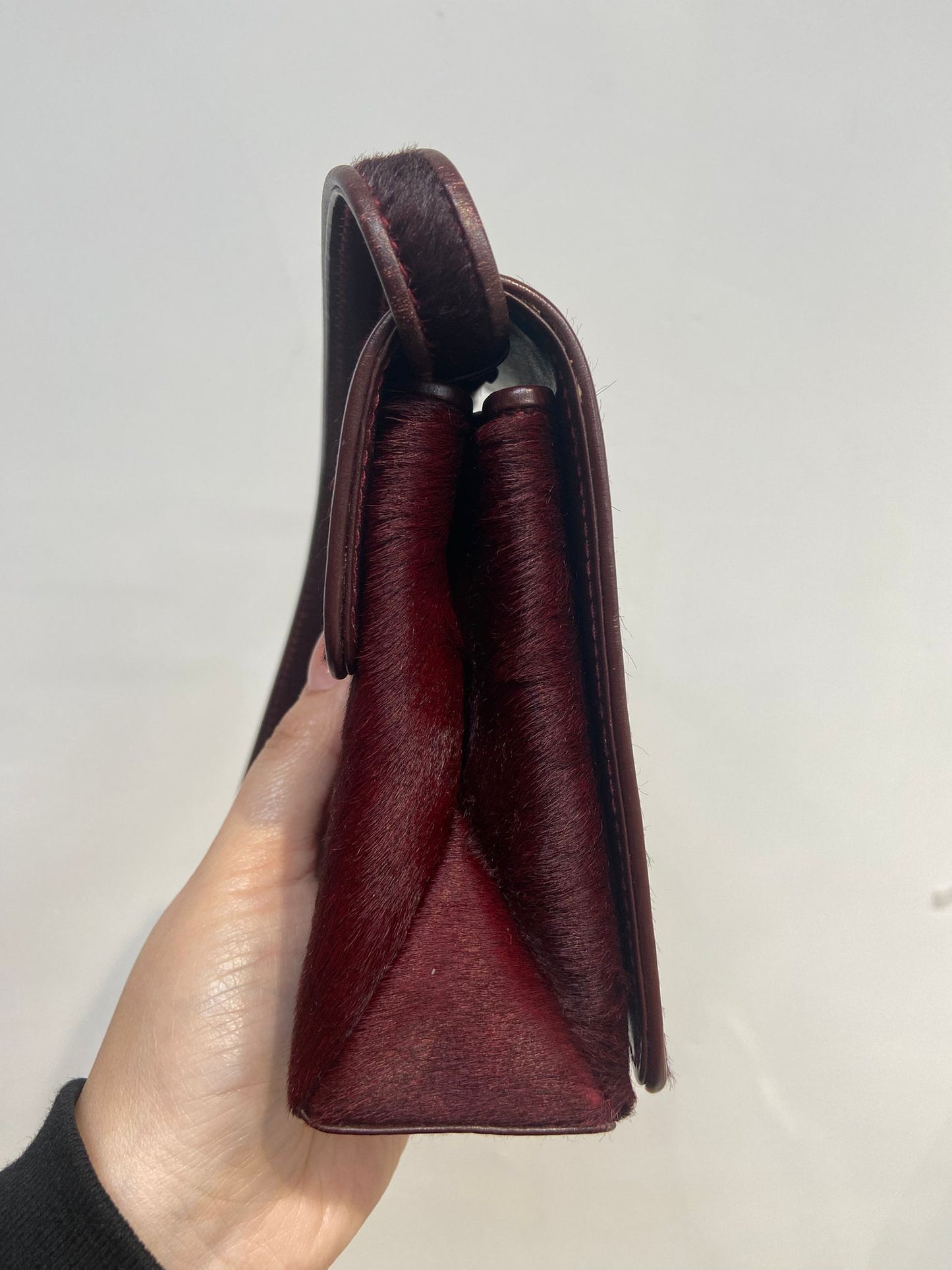GUCCI 馬毛斜孭袋
