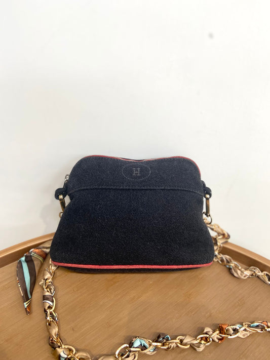 Hermes 毛氈 pouch