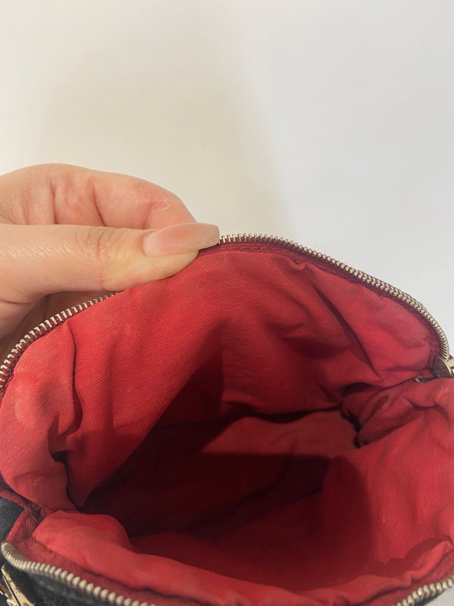 Hermes 毛氈 pouch