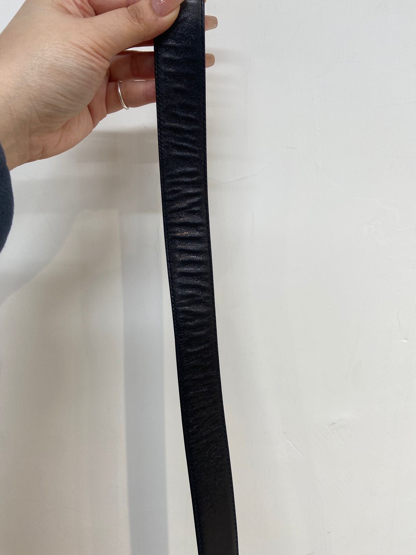 CELINE Belt 馬車扣 雙面皮帶