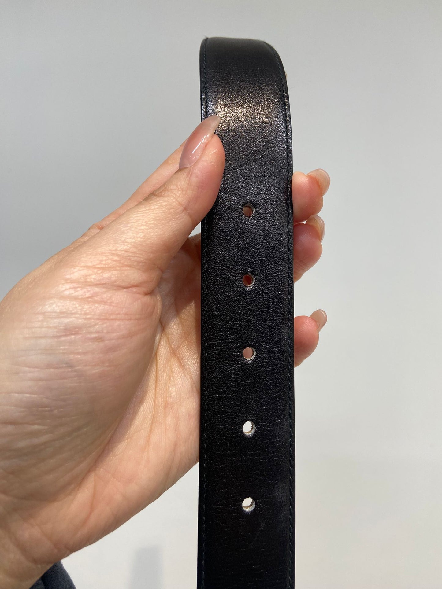 CELINE Belt 馬車扣 雙面皮帶