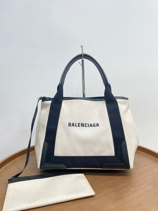 Balenciaga 帆布tote bag