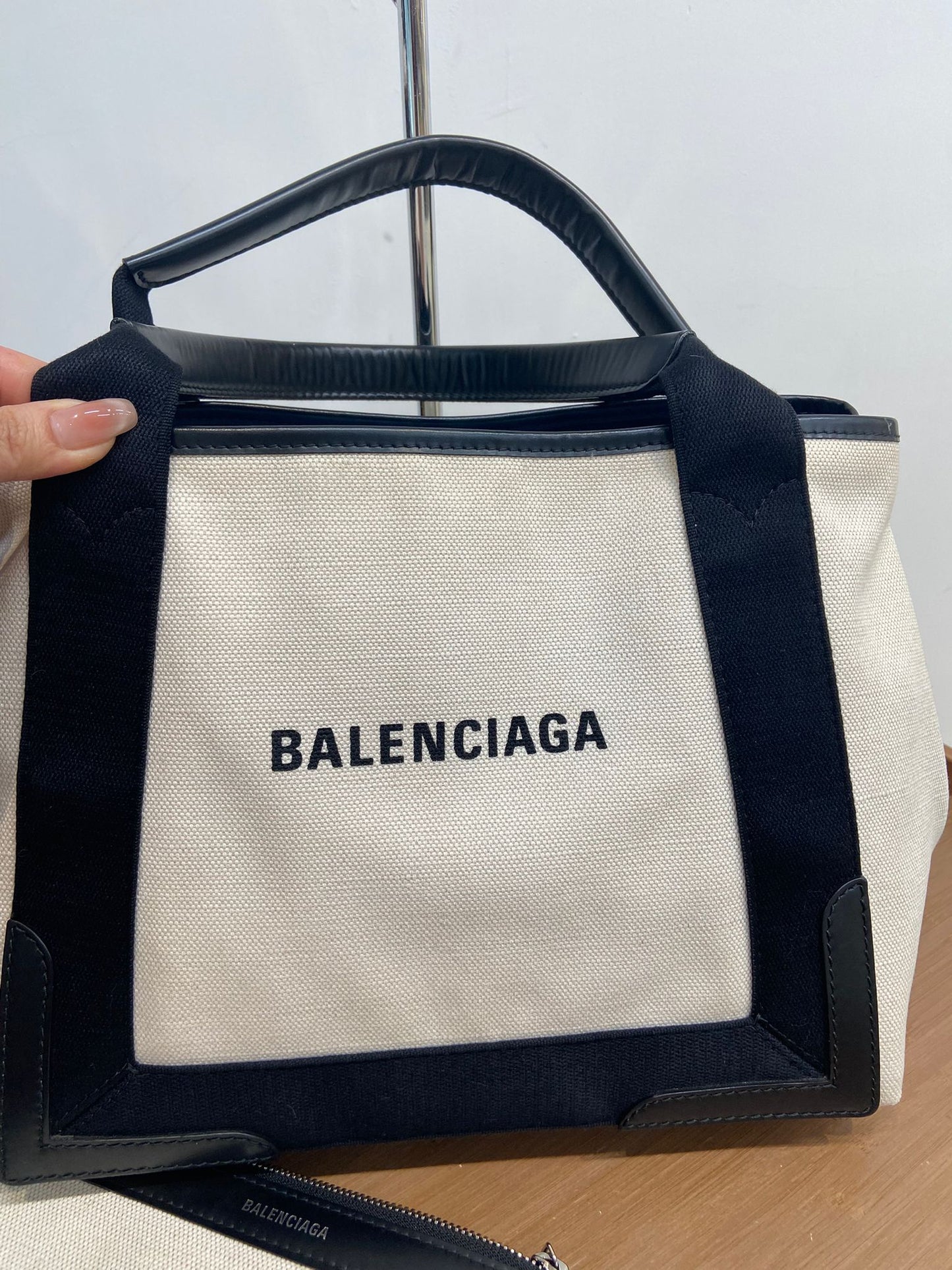 Balenciaga 帆布tote bag