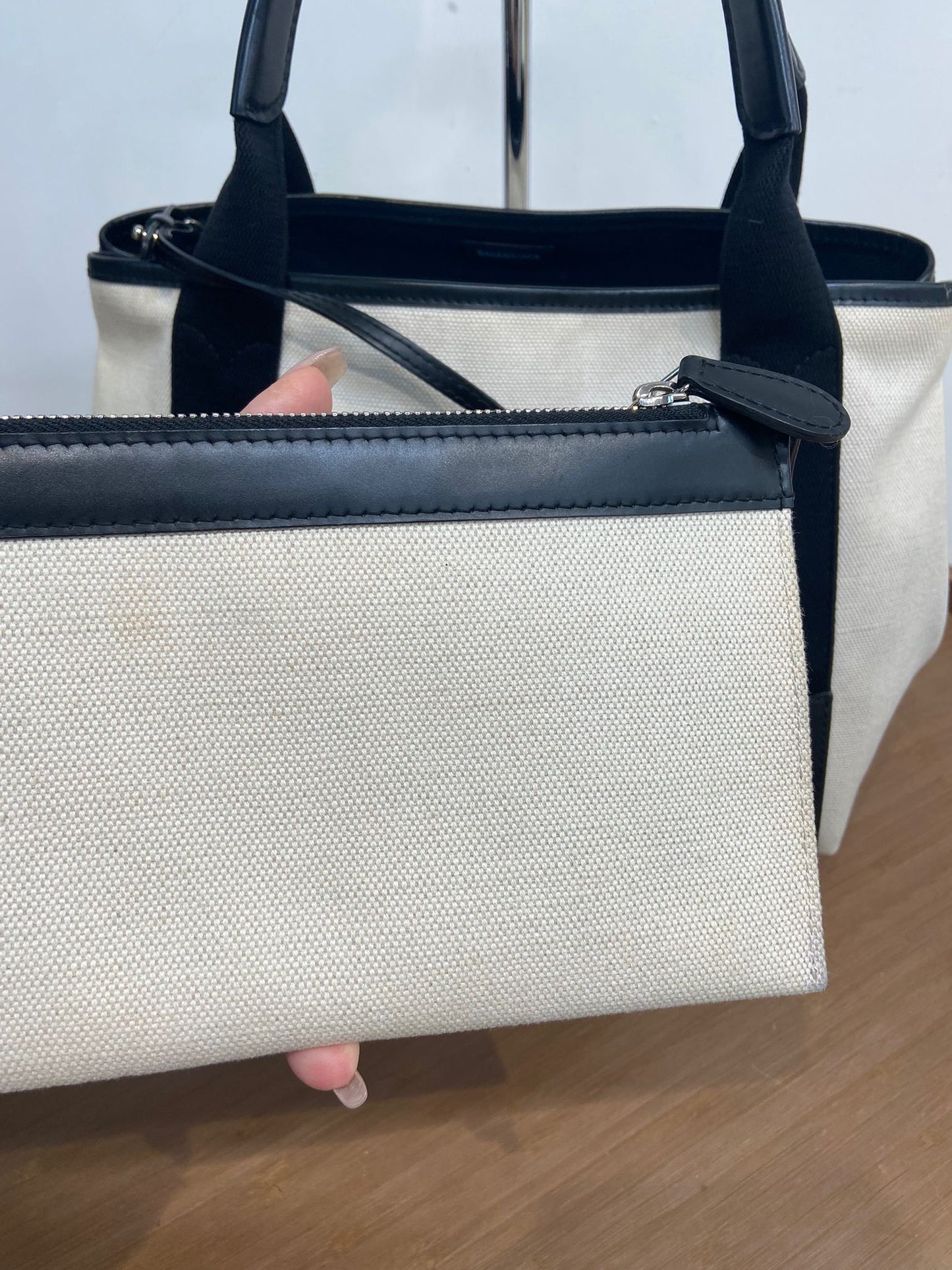 Balenciaga 帆布tote bag