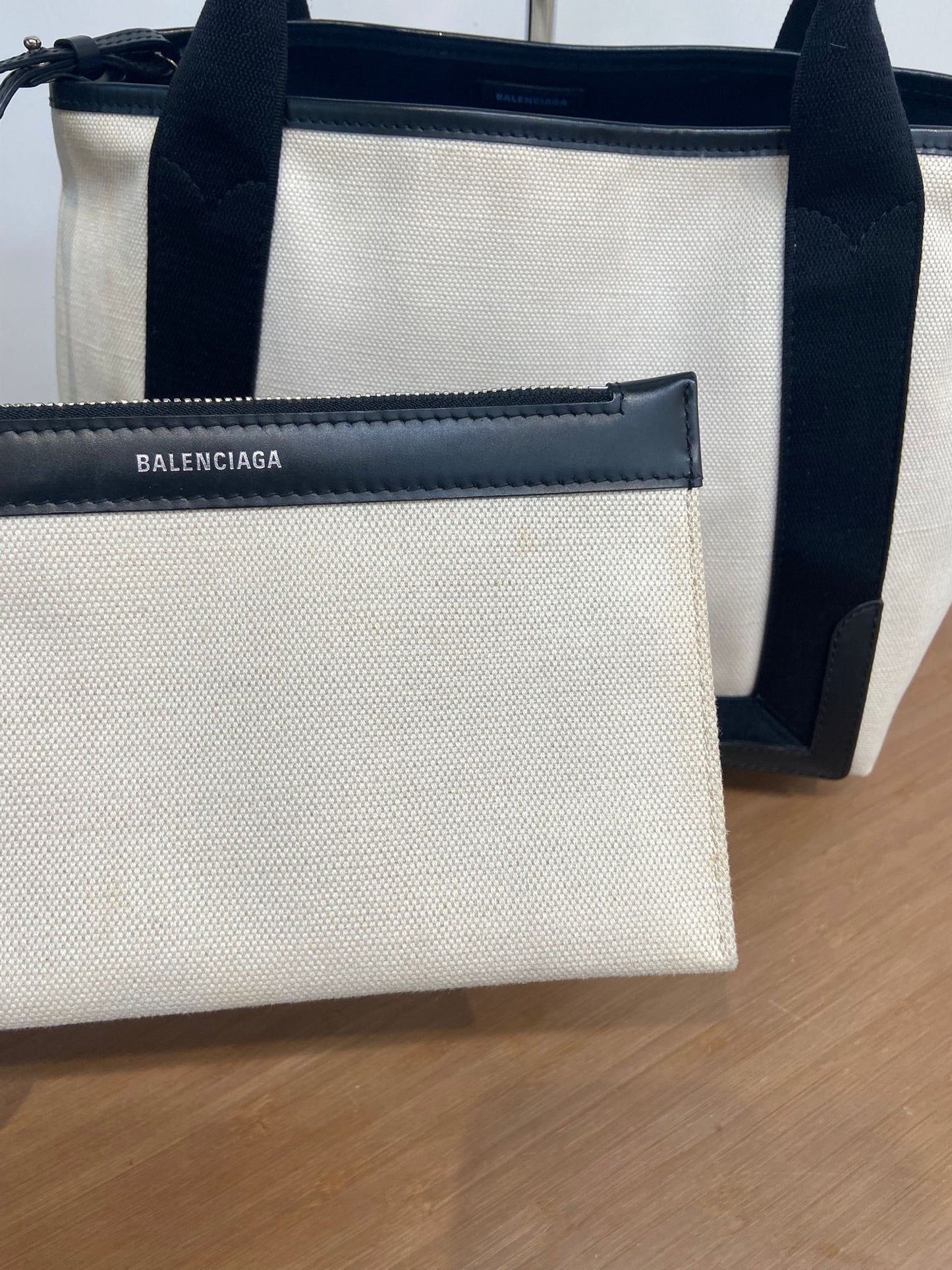 Balenciaga 帆布tote bag