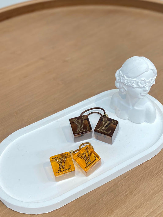 Lv 髮飾 兩個一套