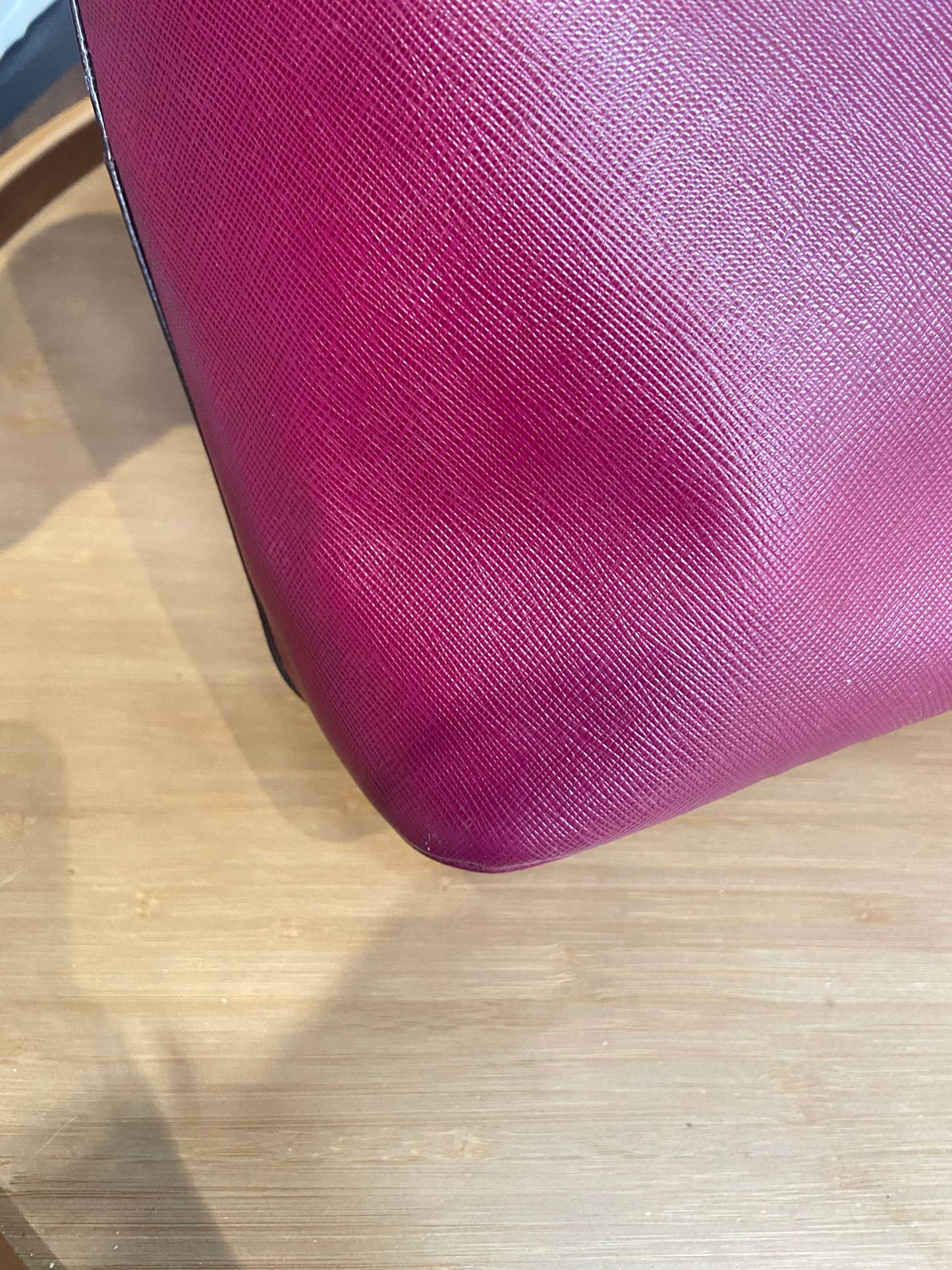 Prada saffiano 2 ways tote