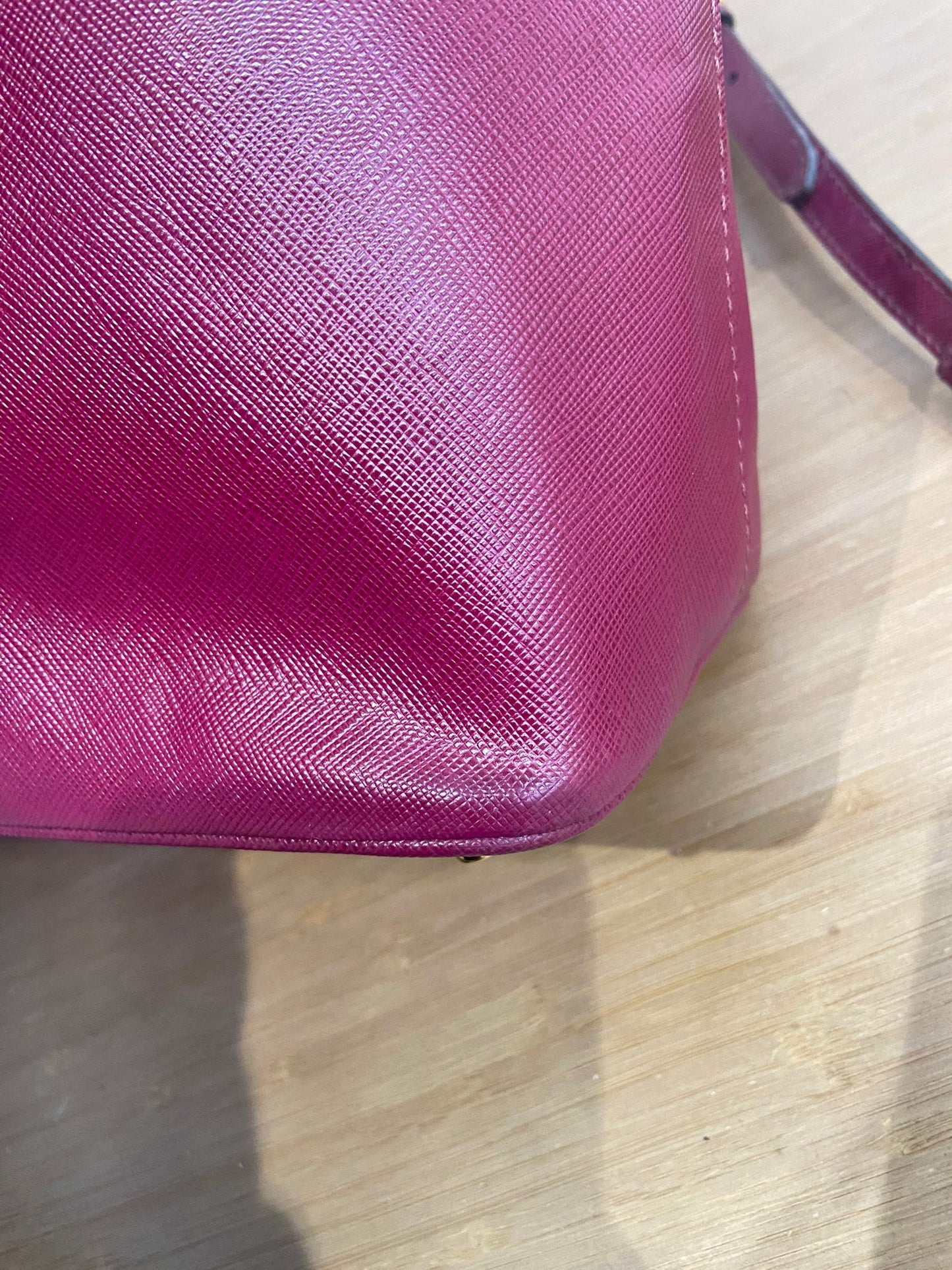 Prada saffiano 2 ways tote