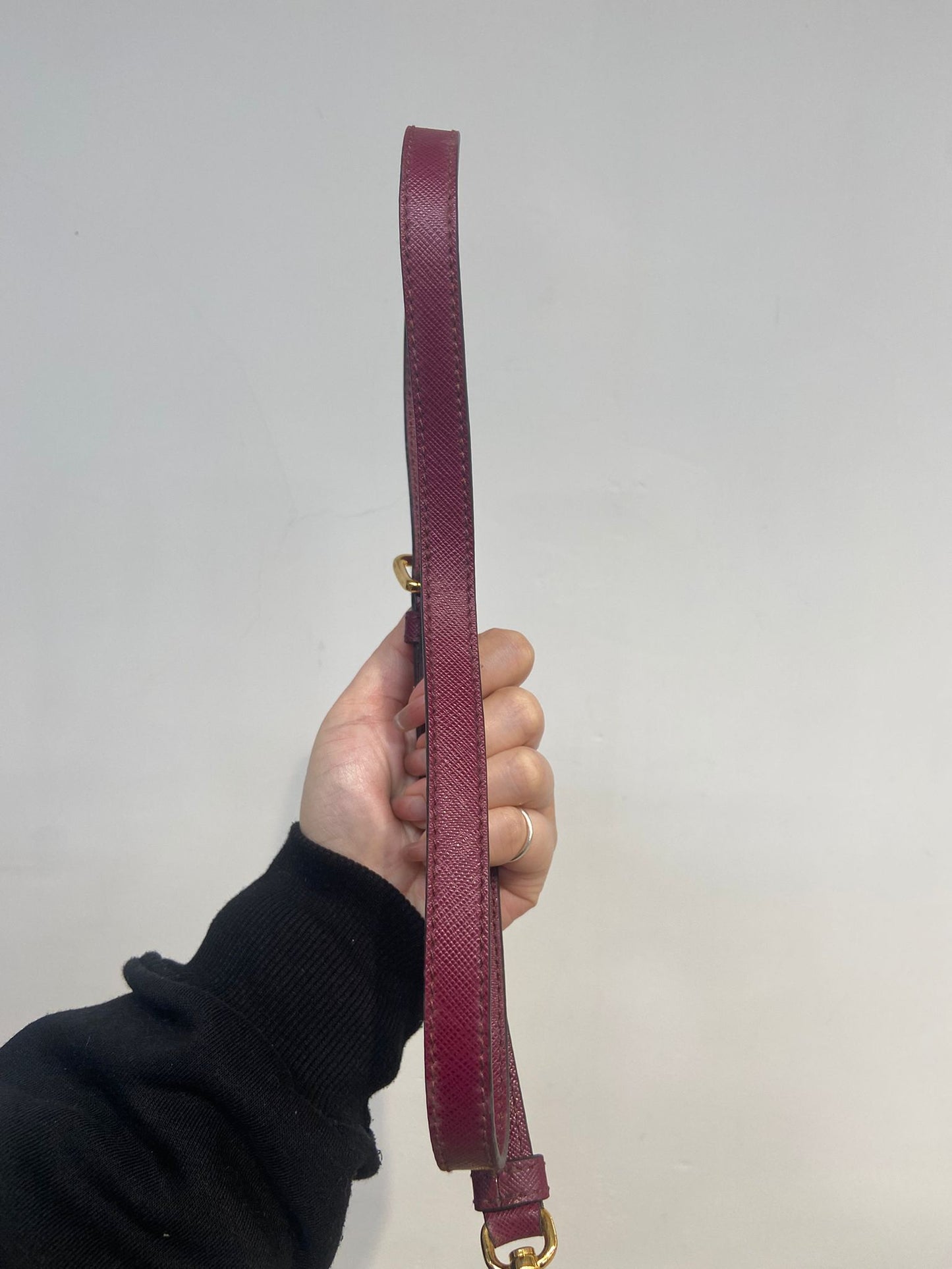 Prada saffiano 2 ways tote