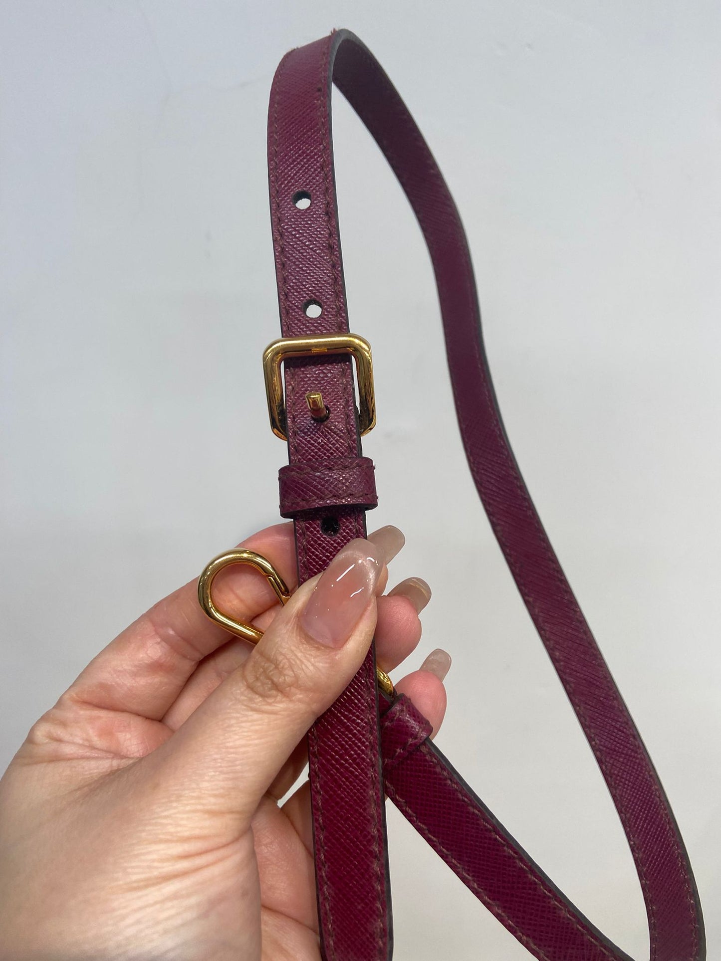 Prada saffiano 2 ways tote