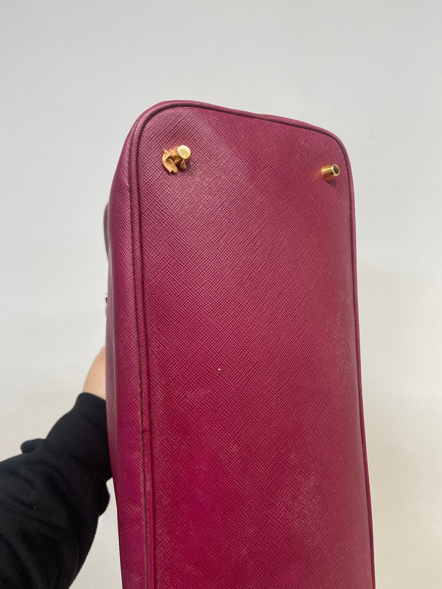 Prada saffiano 2 ways tote