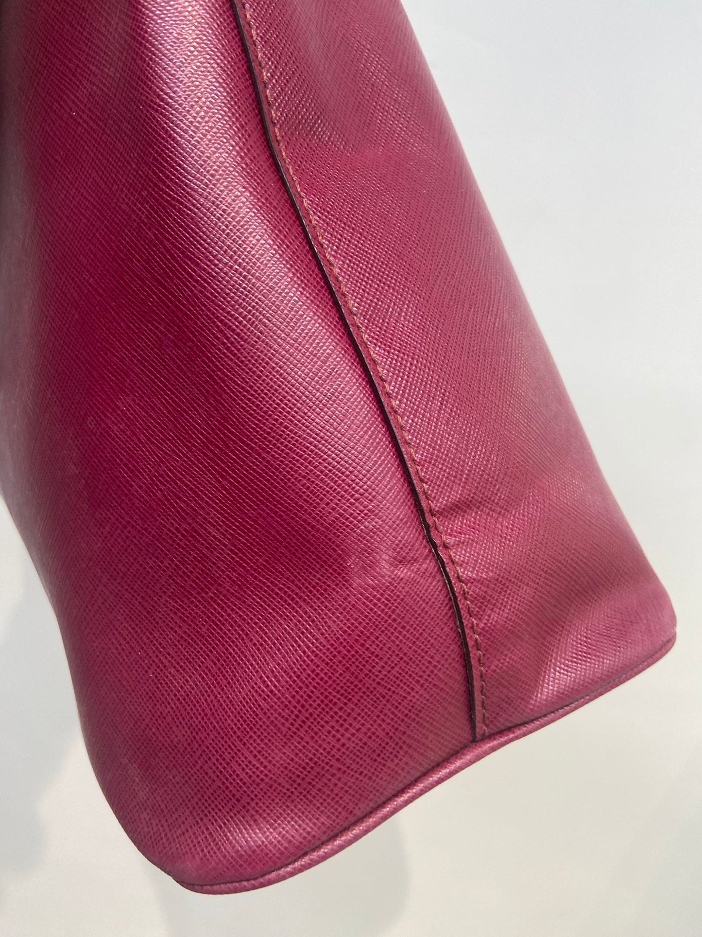 Prada saffiano 2 ways tote