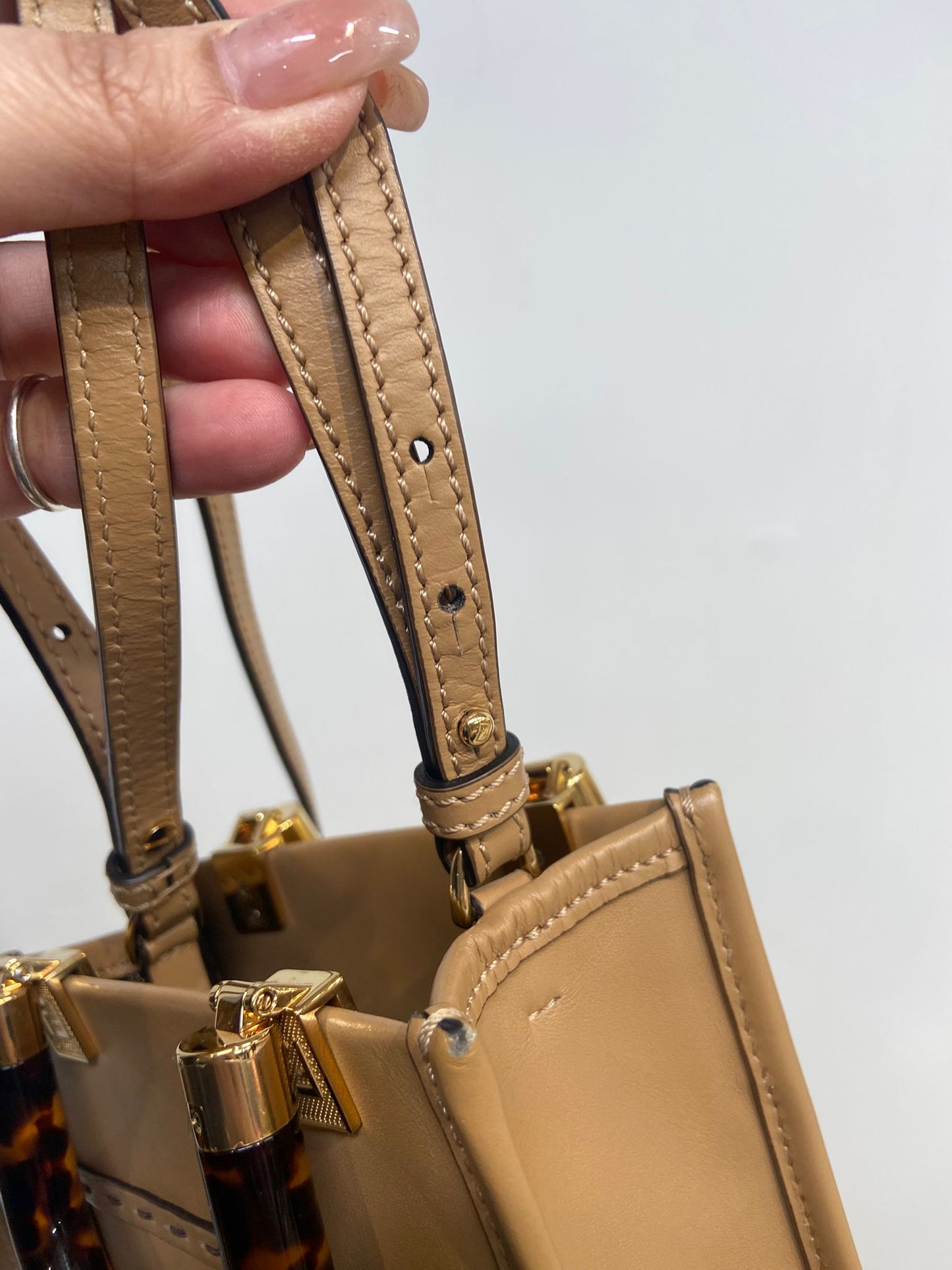 Fendi sunshine mini tote