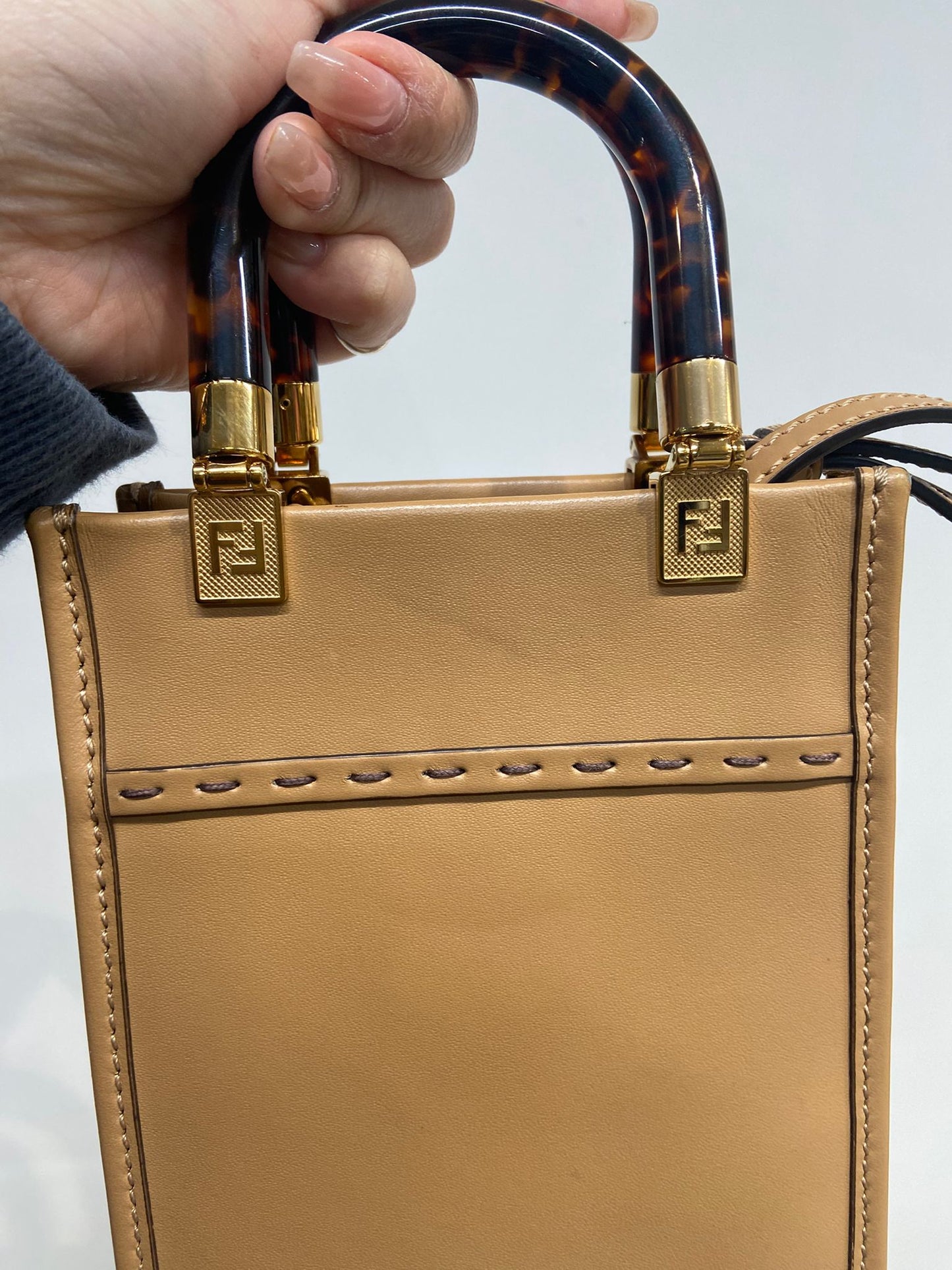 Fendi sunshine mini tote