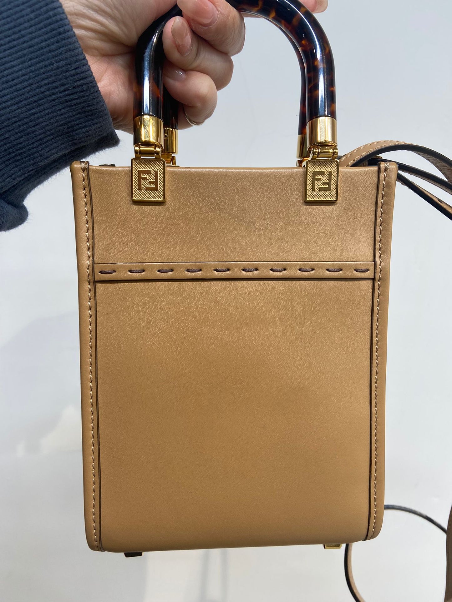 Fendi sunshine mini tote