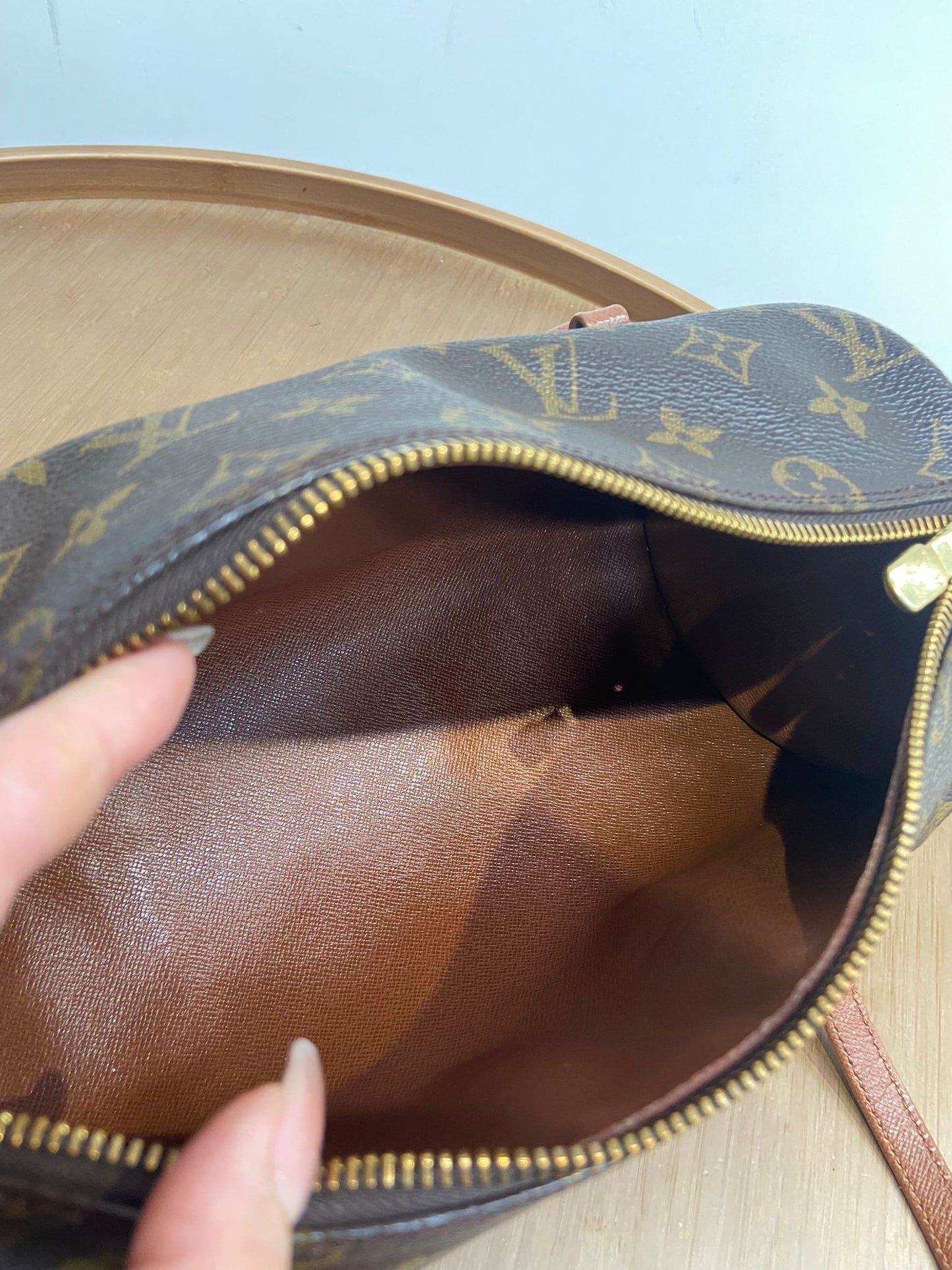 LV Papillon 巴比龍 小號圓筒包