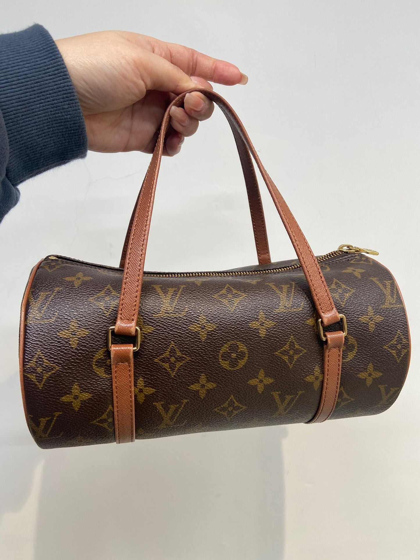 LV Papillon 巴比龍 小號圓筒包