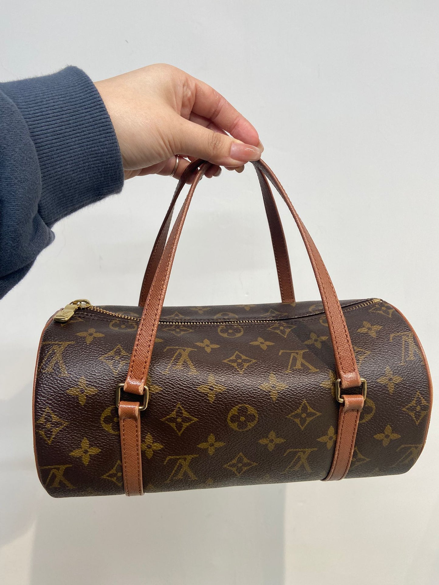 LV Papillon 巴比龍 小號圓筒包