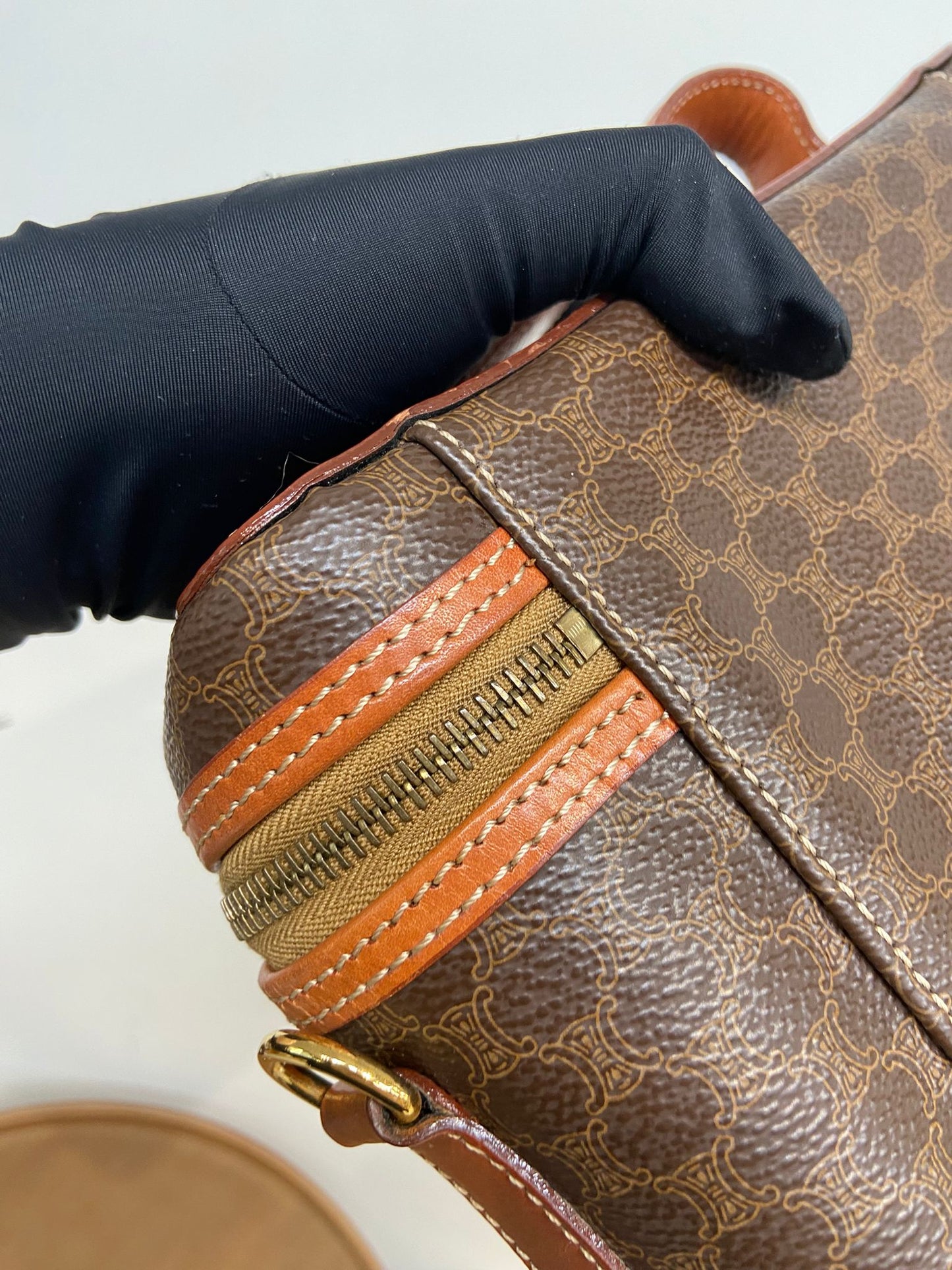 CELINE 凱旋門老花 Vanity Case