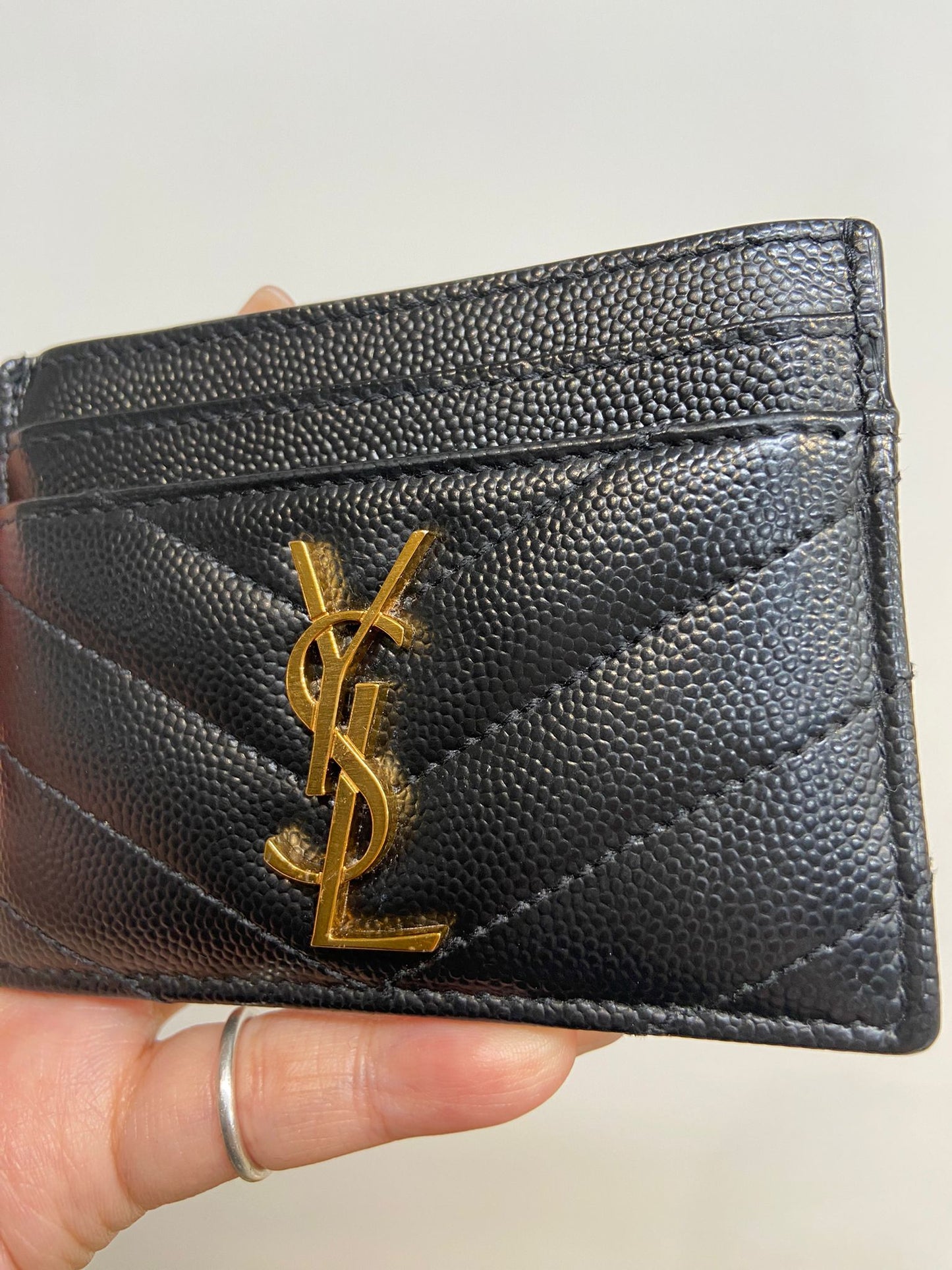 YSL 黑金卡包