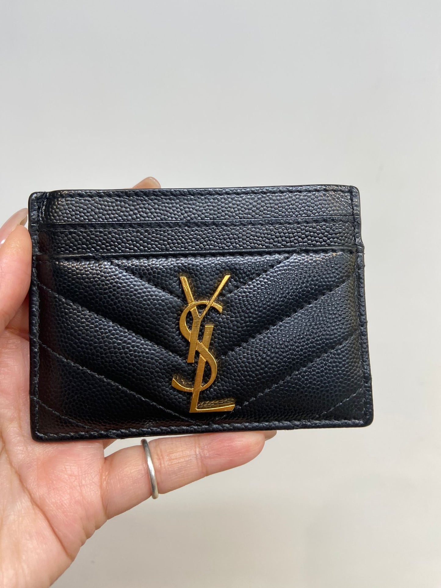 YSL 黑金卡包