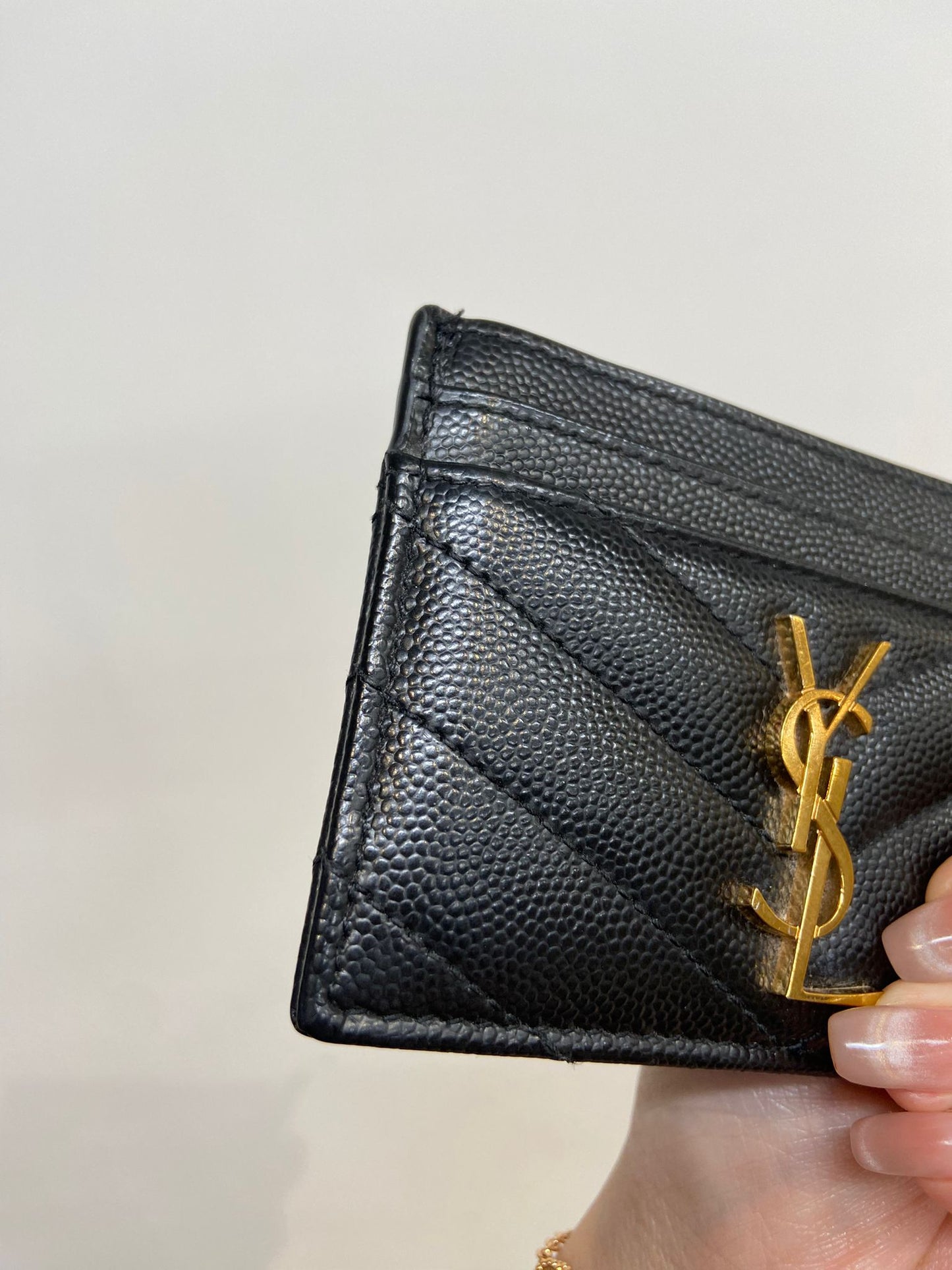 YSL 黑金卡包