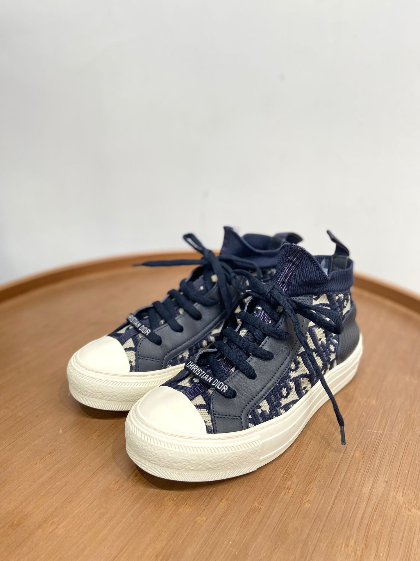 Dior 老花 高筒波鞋