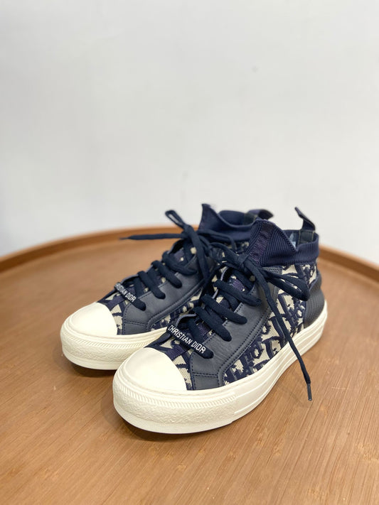Dior 老花 高筒波鞋