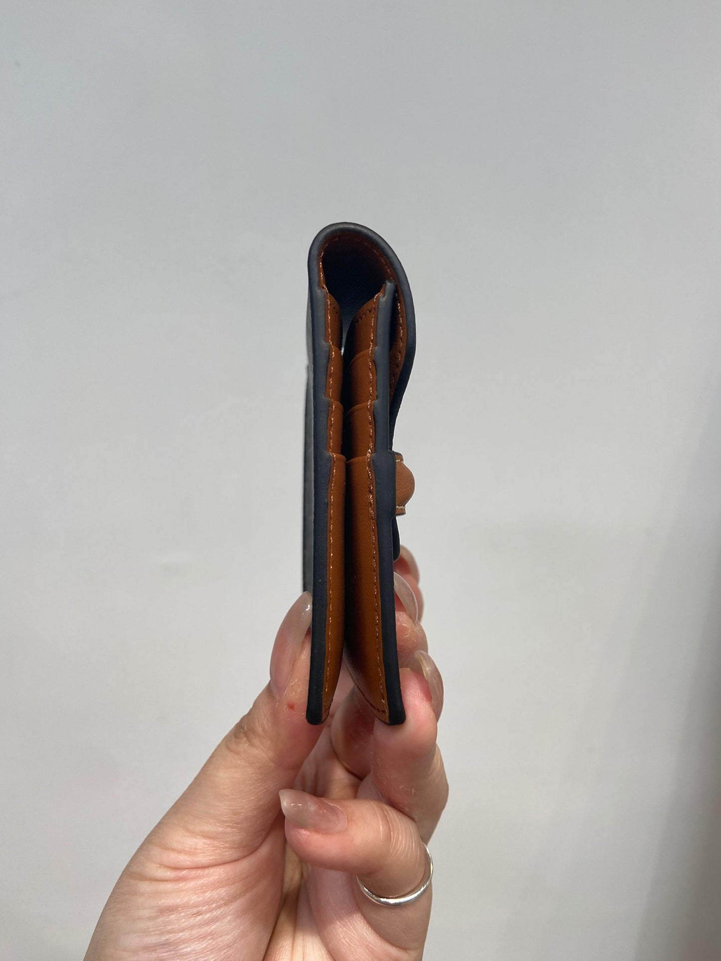 CELINE 凱旋門老花銀包