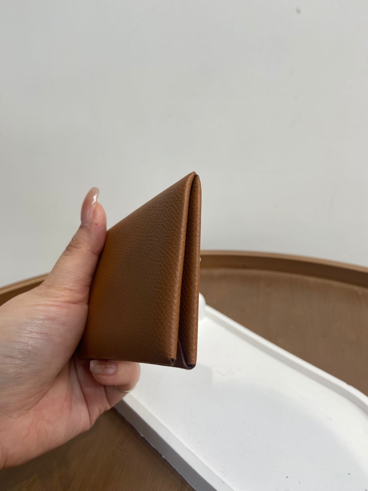 HERMES calvi card holder
