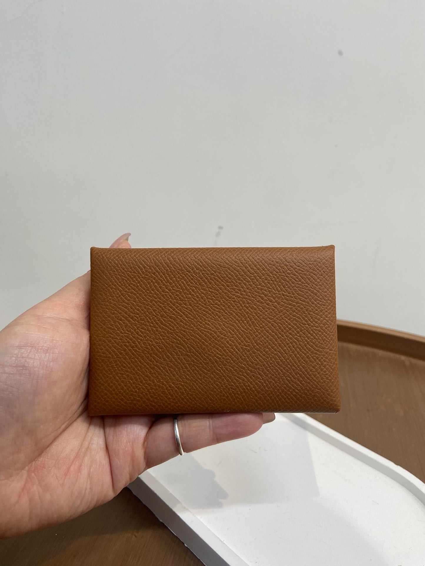 HERMES calvi card holder