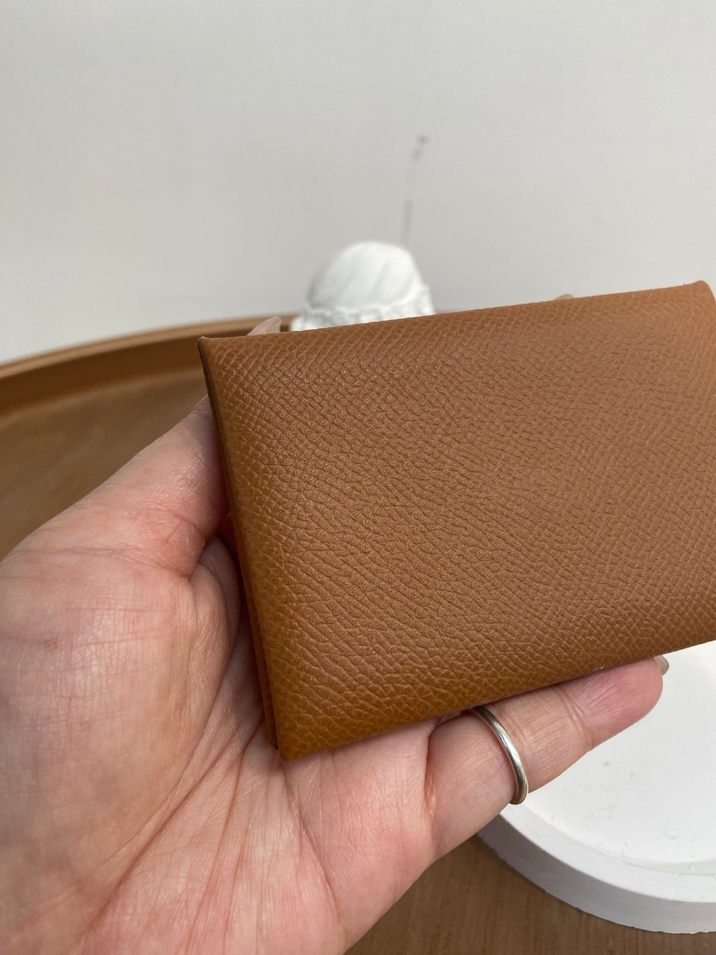 HERMES calvi card holder