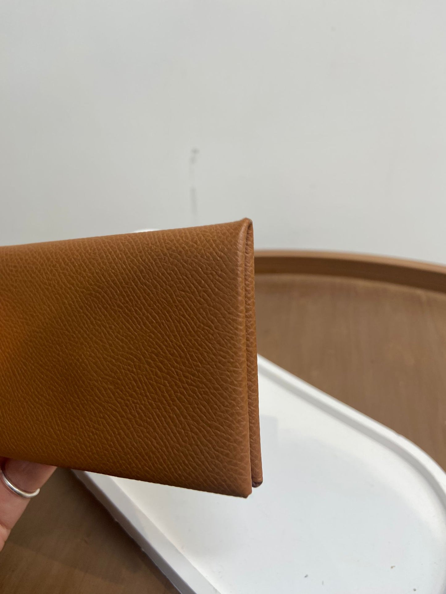 HERMES calvi card holder