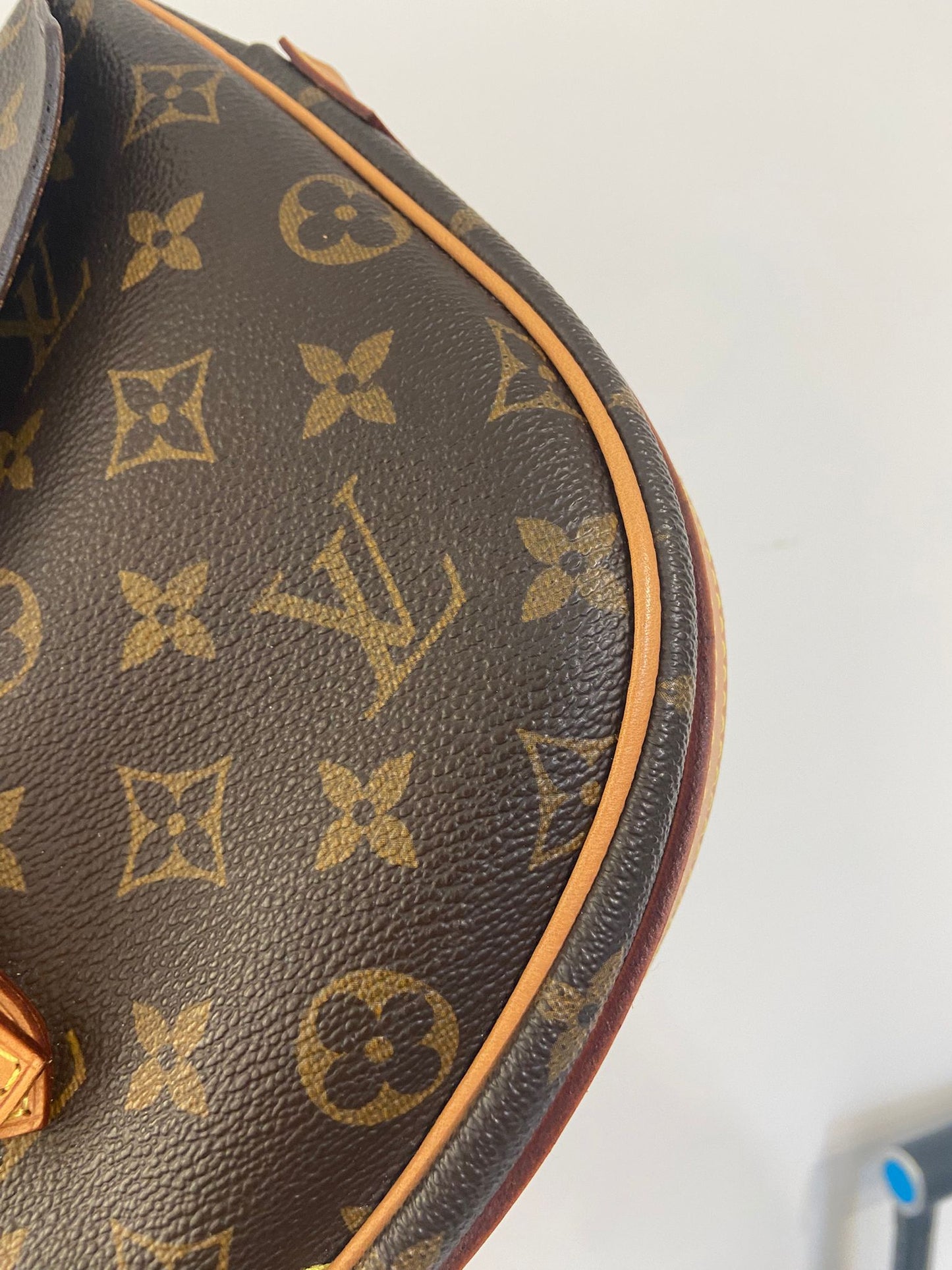 LV 老花馬鞍包