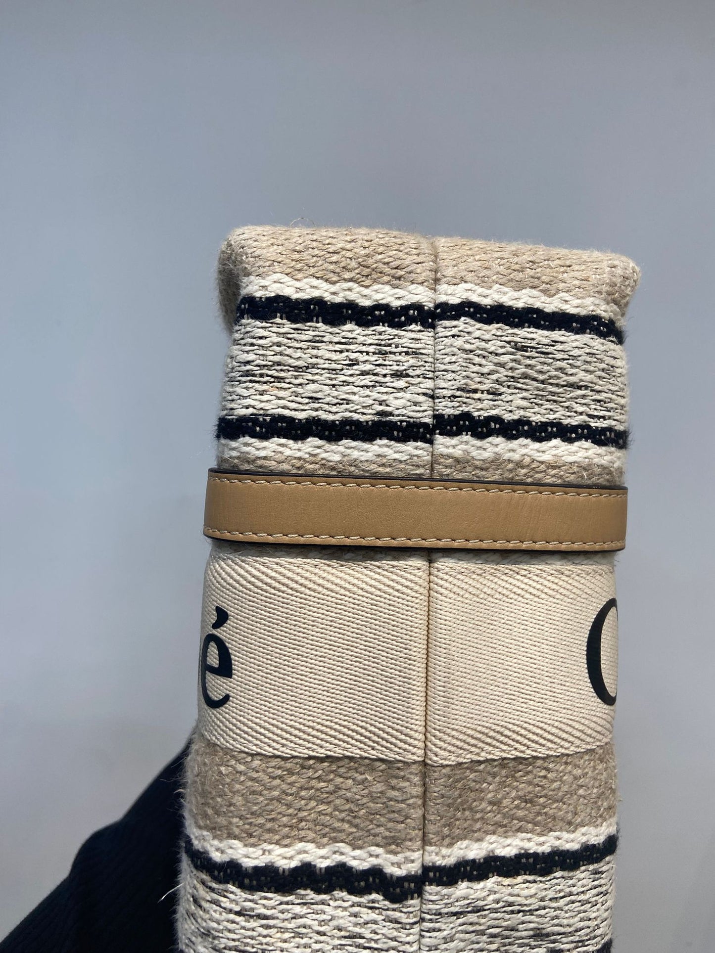Chloe woody tote