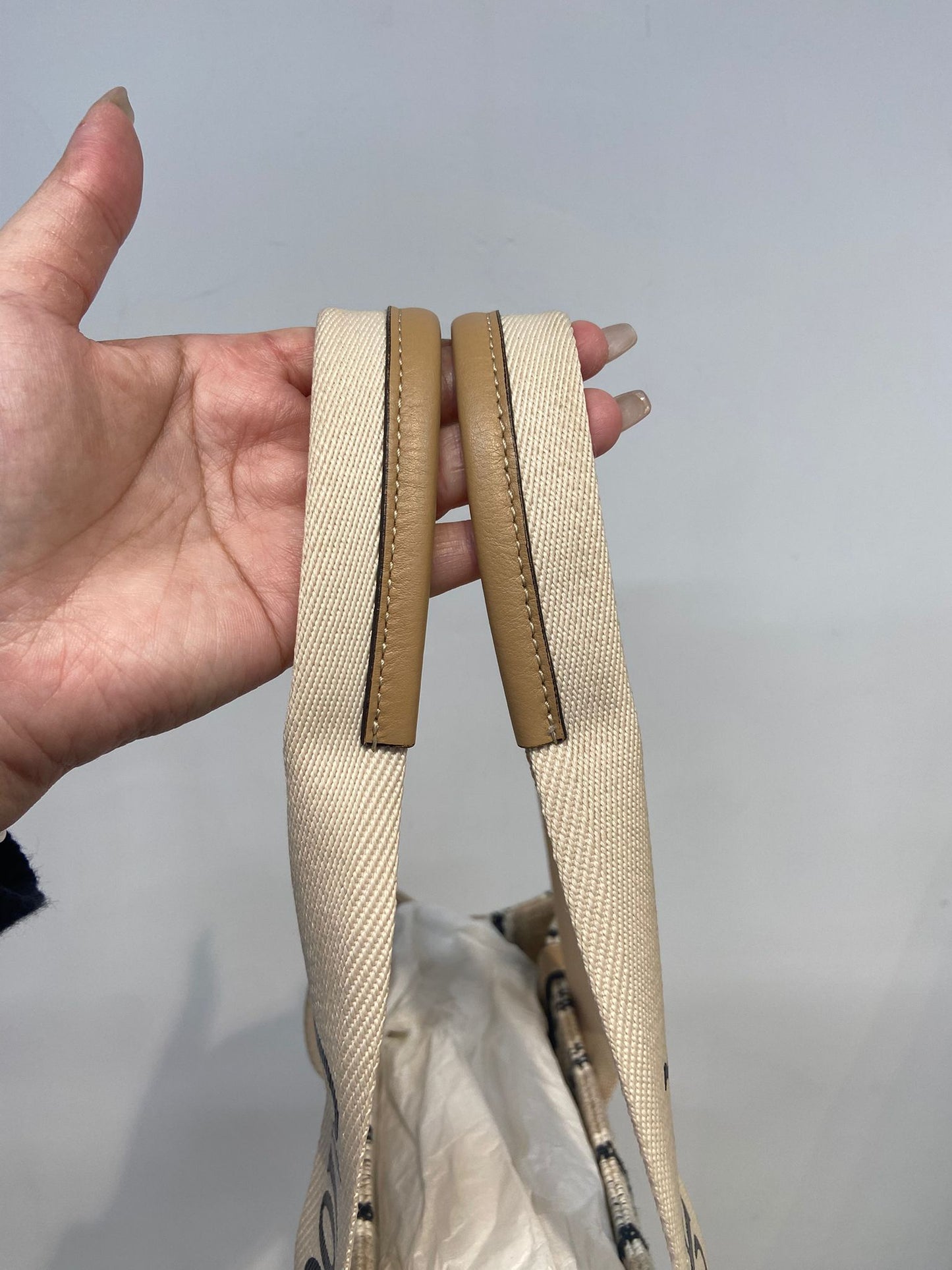 Chloe woody tote