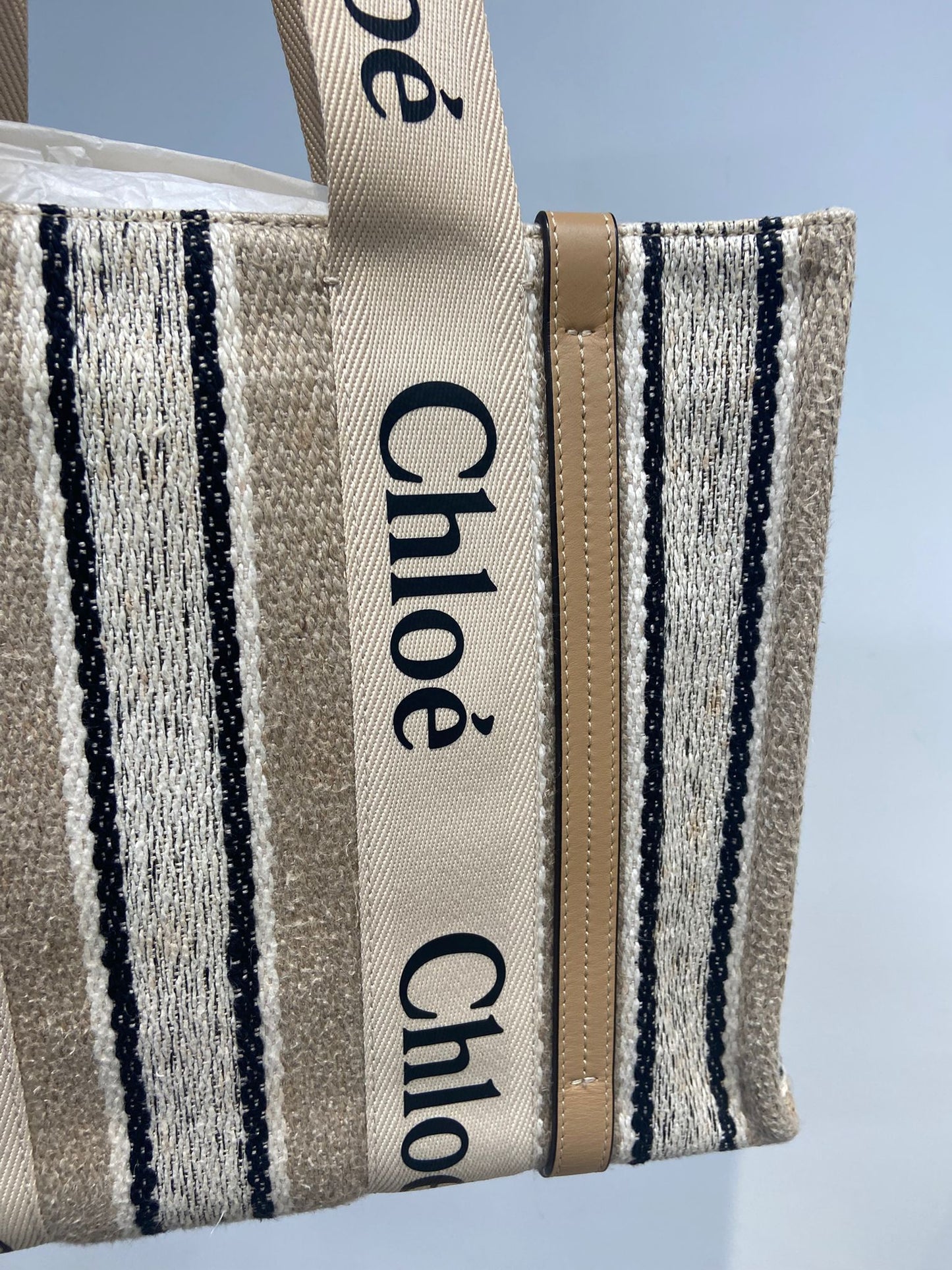 Chloe woody tote