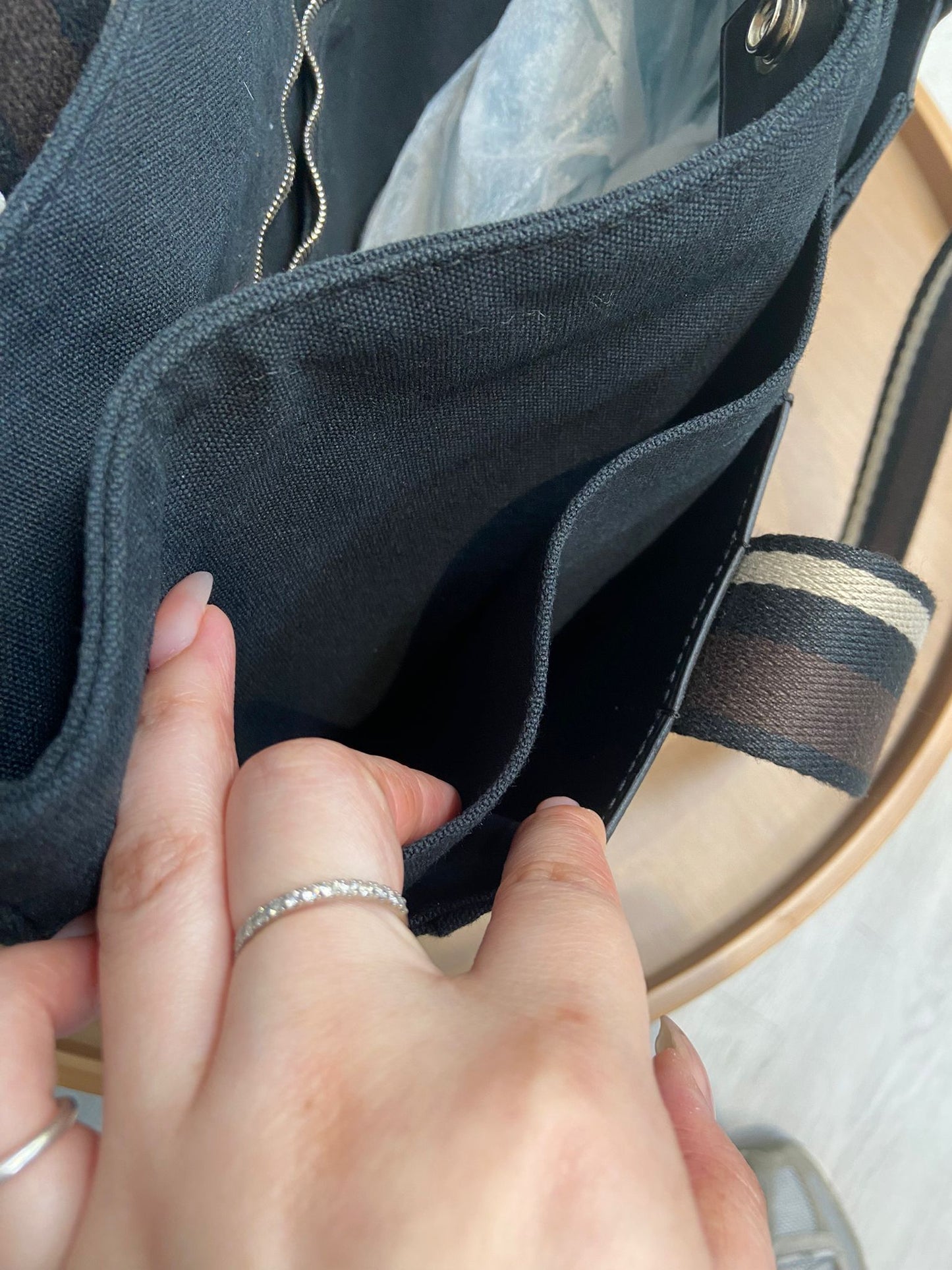 Hermes cabas tote bag