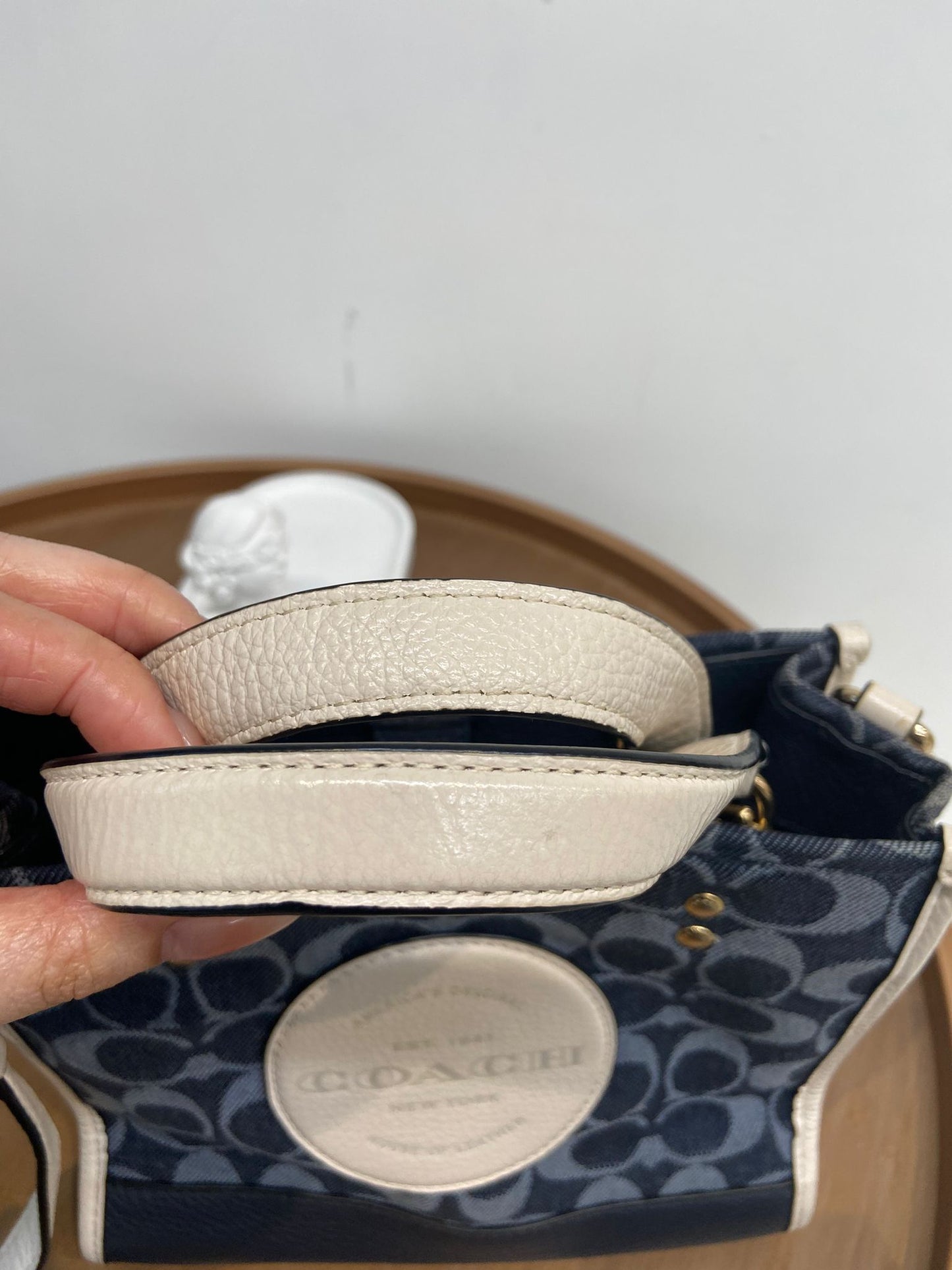 Coach 牛仔 mini tote