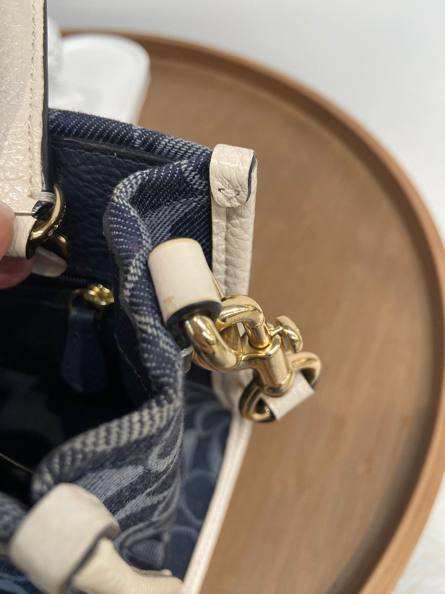 Coach 牛仔 mini tote