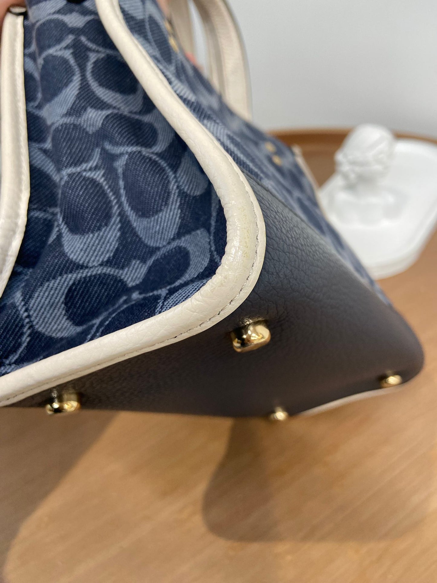 Coach 牛仔 mini tote