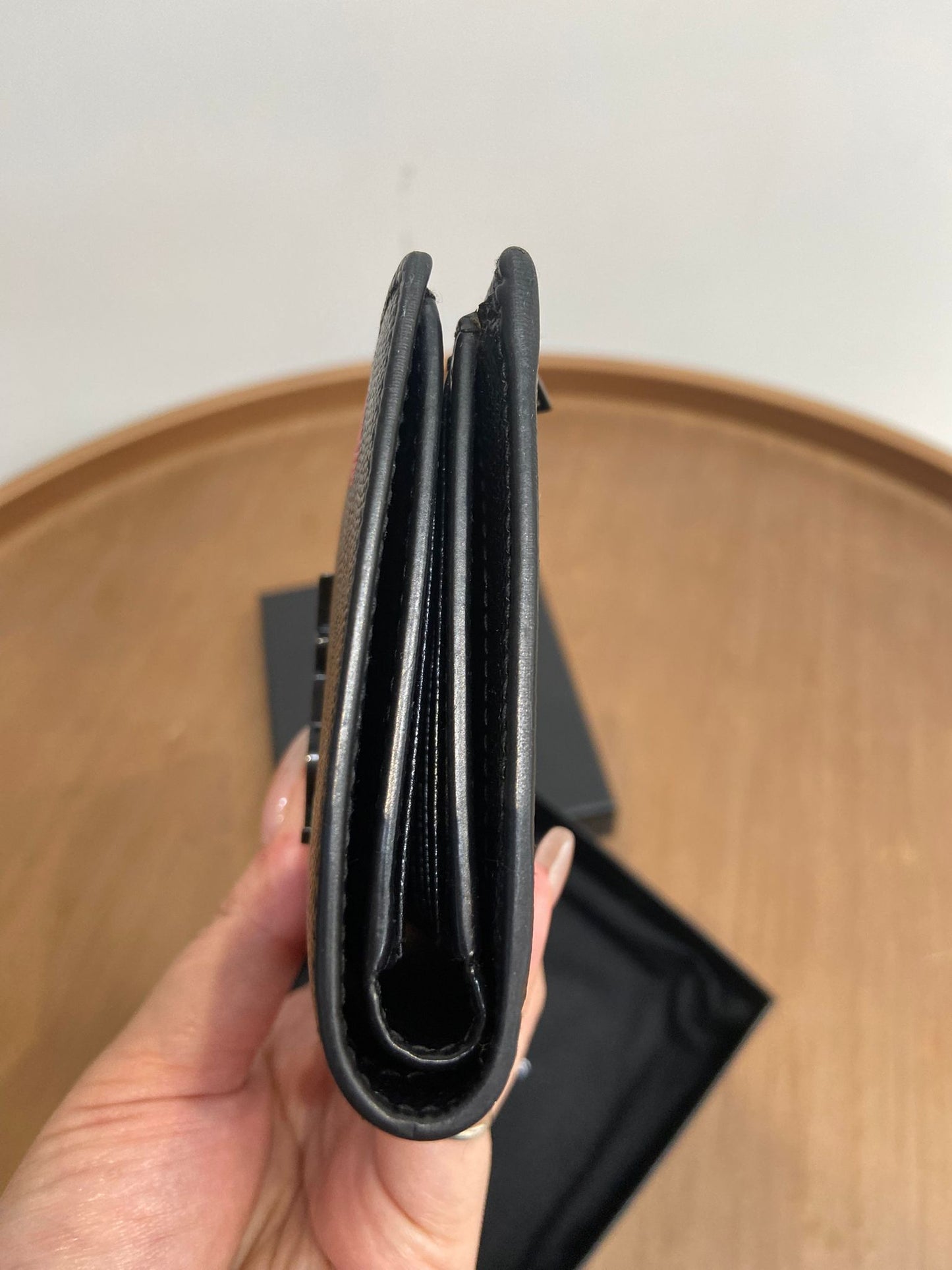 YSL 兩摺銀包