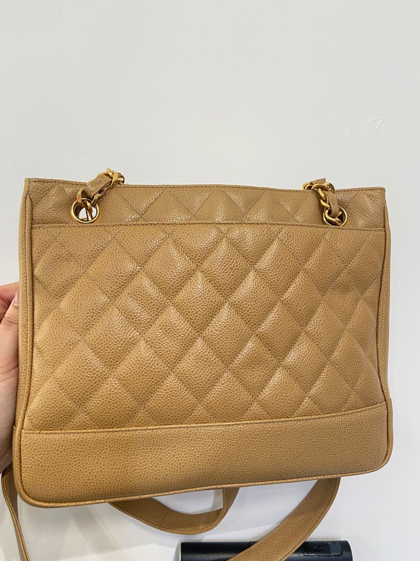 Chanel 中古小金波 Tote