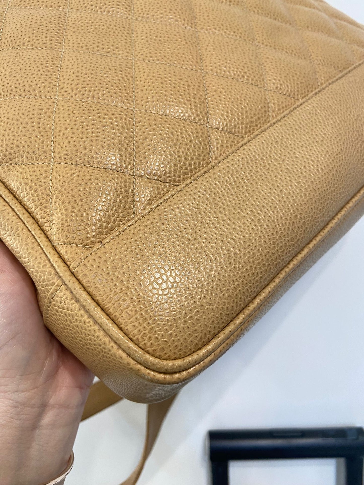 Chanel 中古小金波 Tote